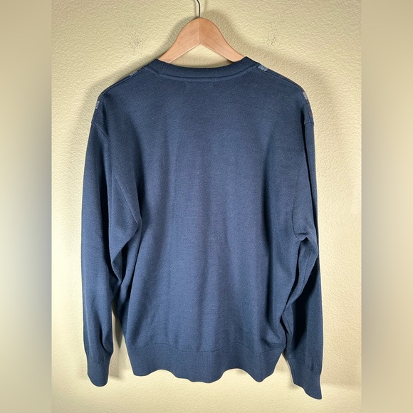 Balenciaga Men’s Golf Plaid Wool Cardigan- Paris - Picture 9 of 14